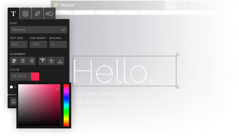 Drag & Drop Editor